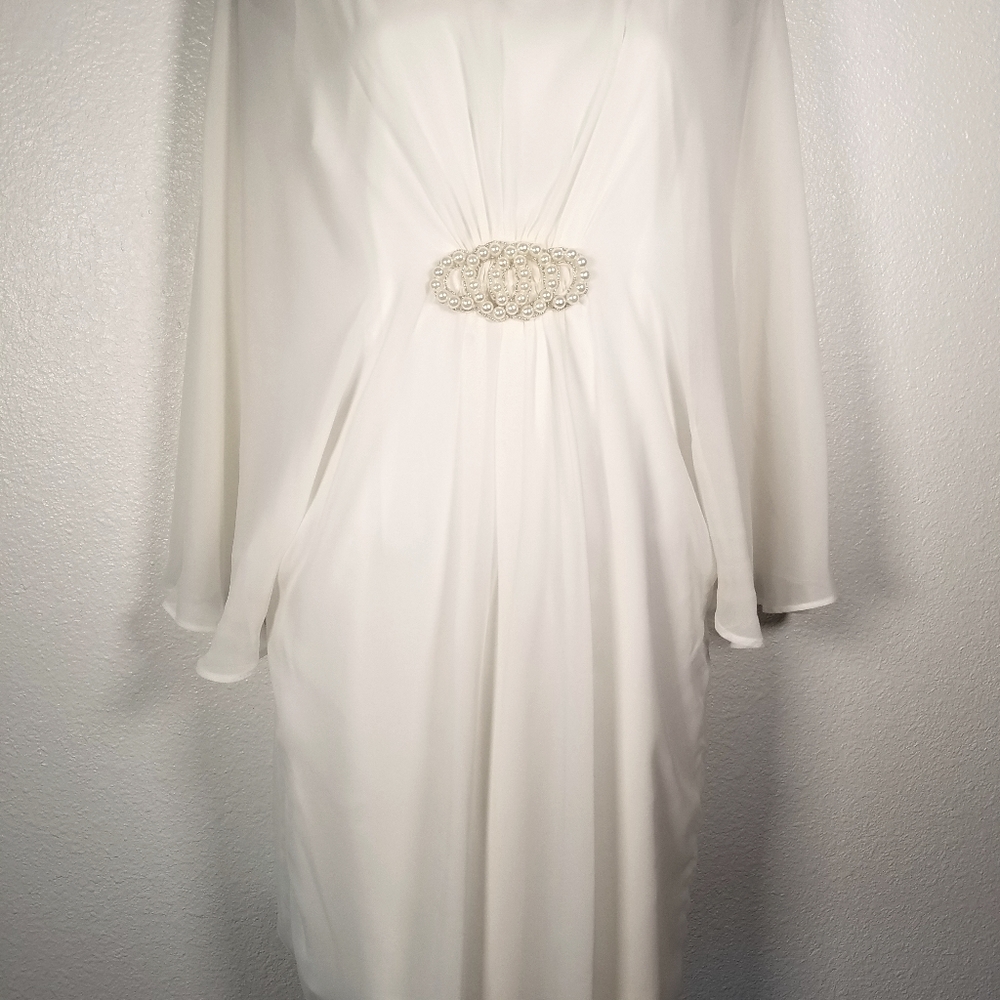 Sophisticated white dress